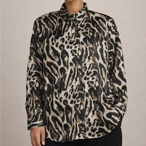 Leopard Print Women's Top